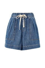 Relaxed Everyday Short - Indigo