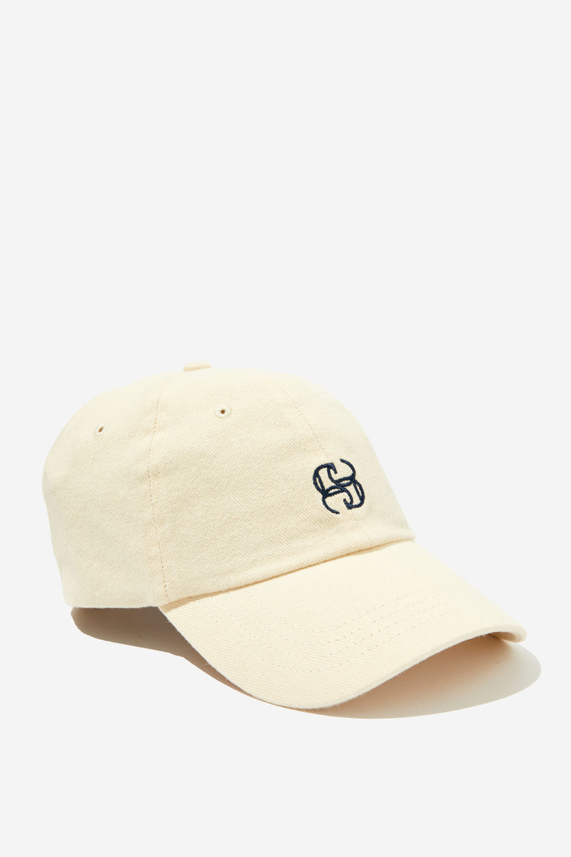 Ceres Monogram Cap - Ecru