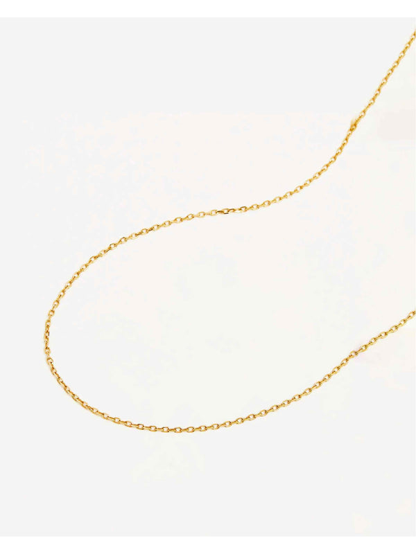 18" Signature Chain Necklace - 18k Gold Vermeil