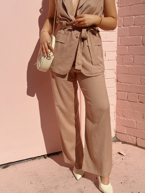 Celine Pant - Mocha