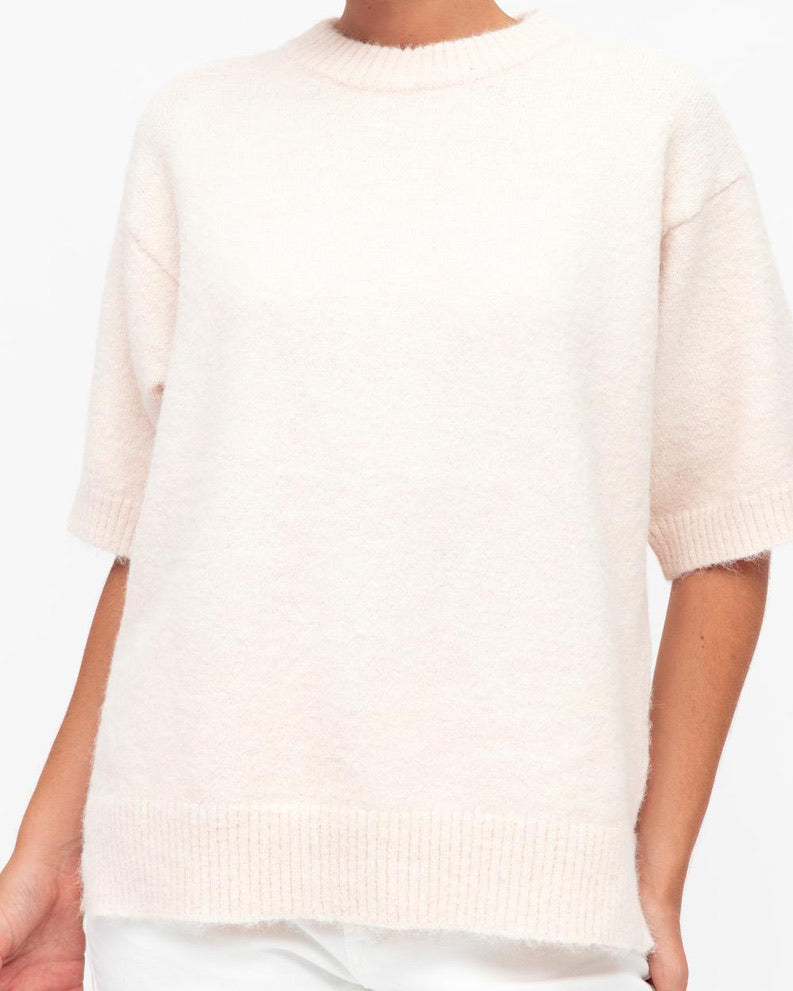 Lara Knit Top - Cream