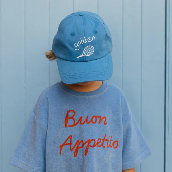 Retro Boy Cap Deep Sea Blue