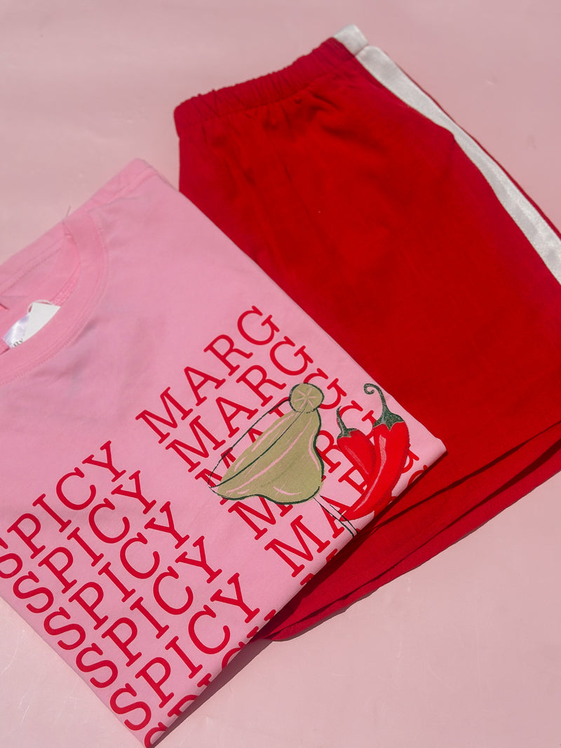 Spicy Marg Social Club Set - Pink