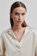 Bardi Silky Blouse - Sand