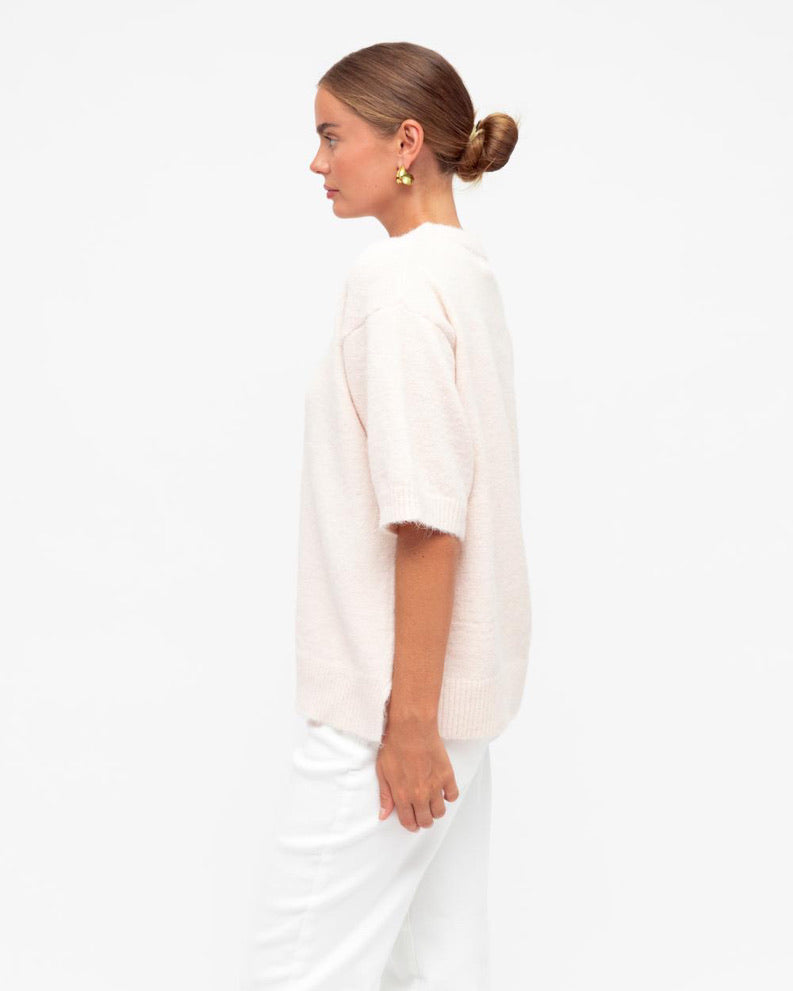 Lara Knit Top - Cream