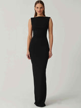 VERONA GOWN - BLACK