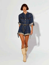 Elena Denim Playsuit