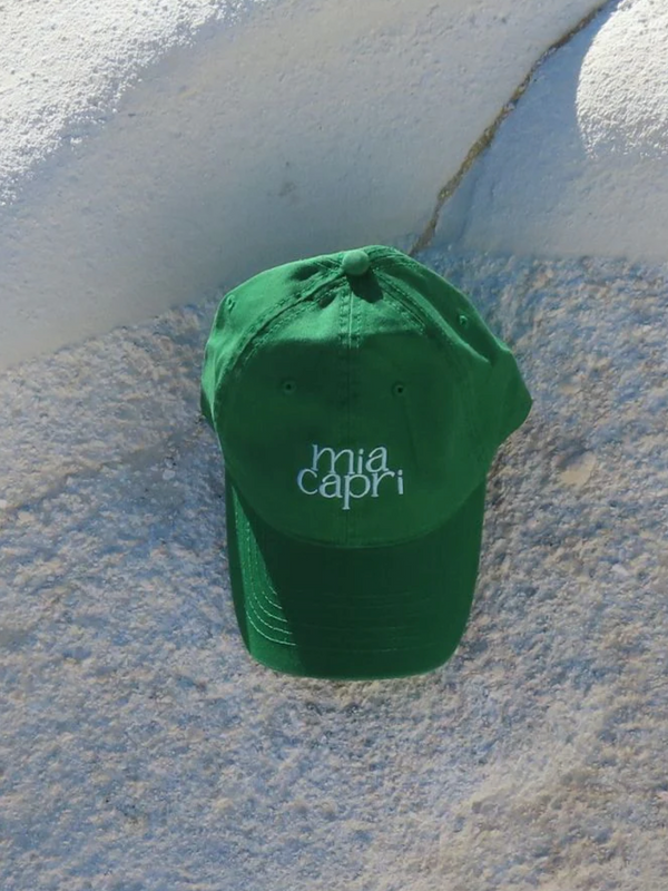 Mia Capri Cap - Green