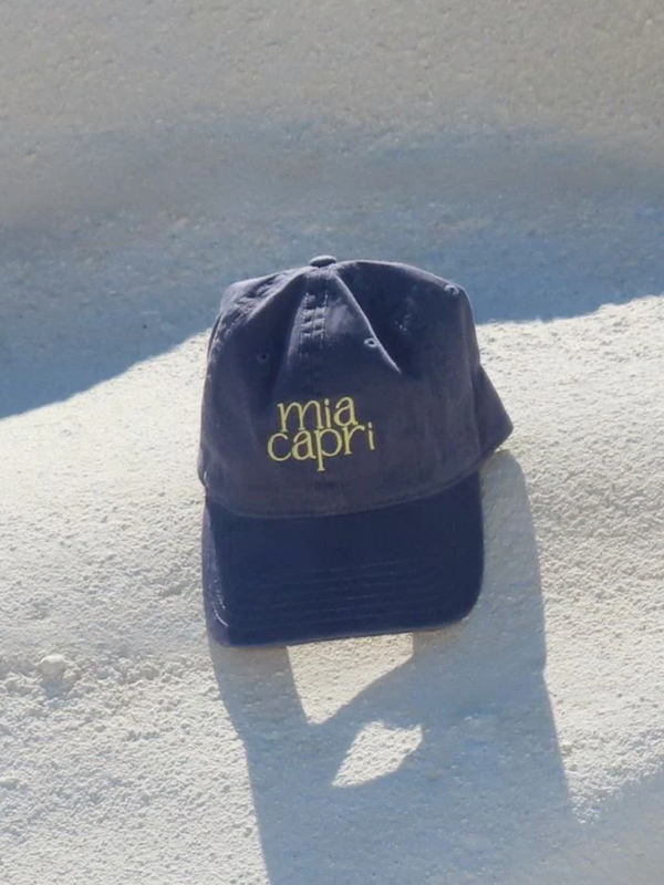 Mia Capri Cap - Navy