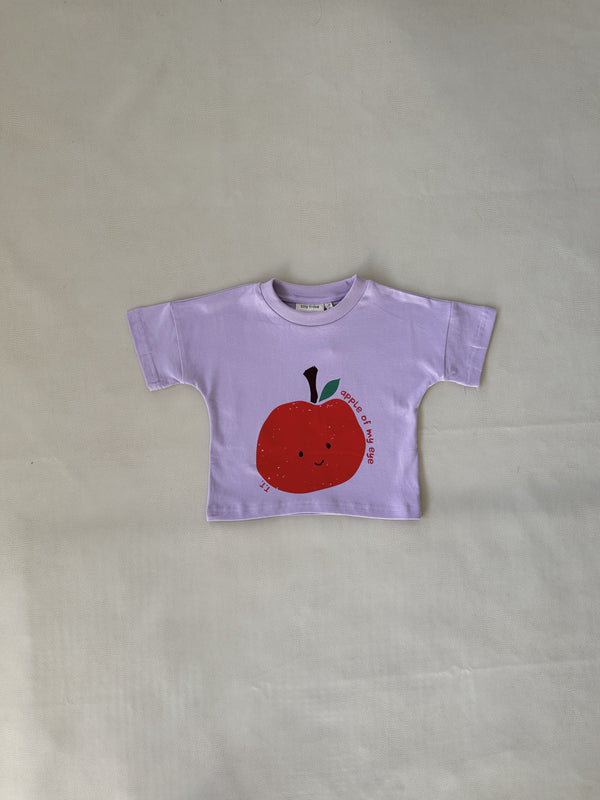 Apple Relaxed Tee - Lilac