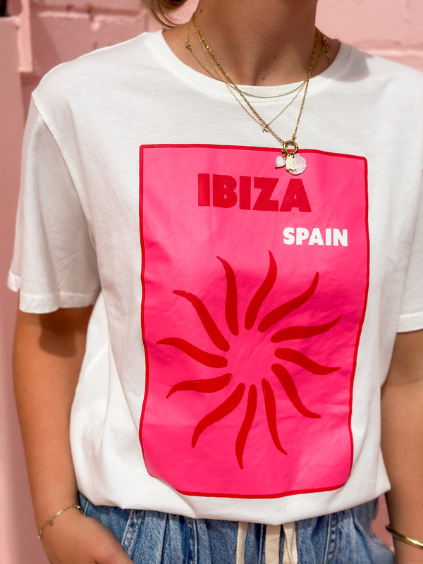 Ibiza Tee - Pink