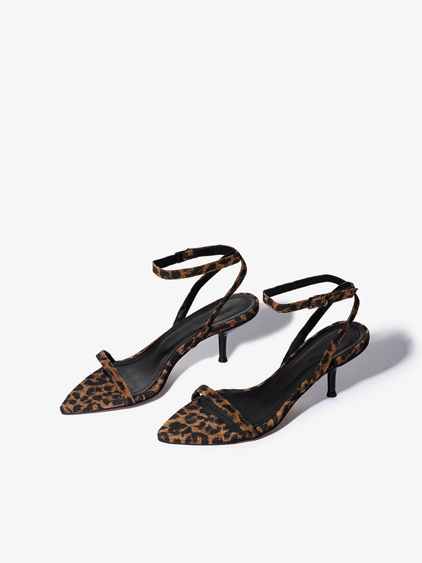 LEONA - LEOPARD SUEDE