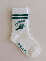 Retro Boy Socks Vanilla / Green