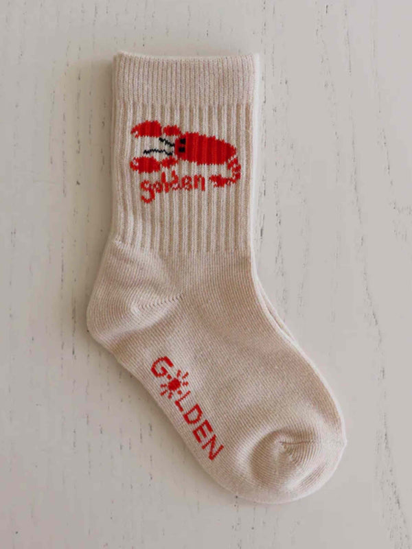 Lobster Socks Tan