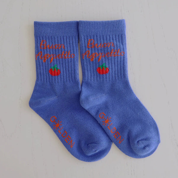 Buon Appetito Socks Pool Blue