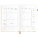 2025 A5 Horizontal Planner - Salmon Check