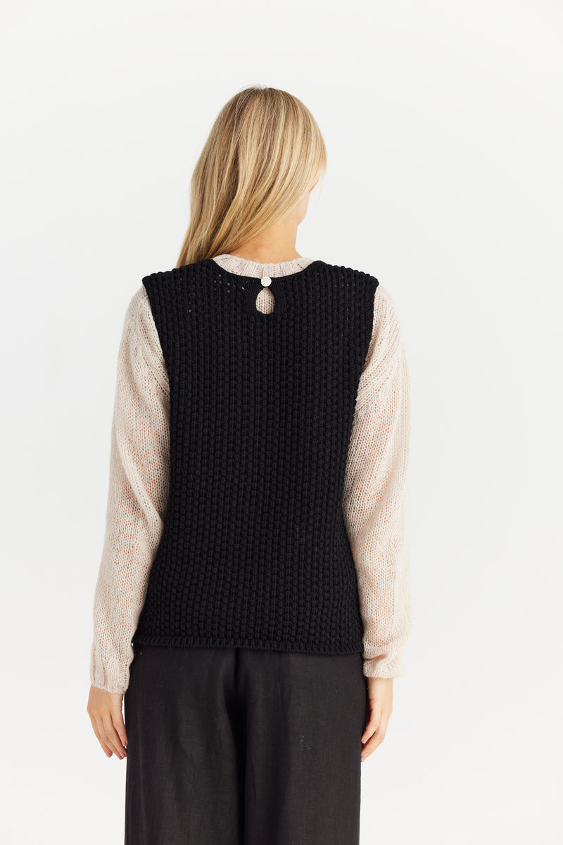 Maddison Vest - Black