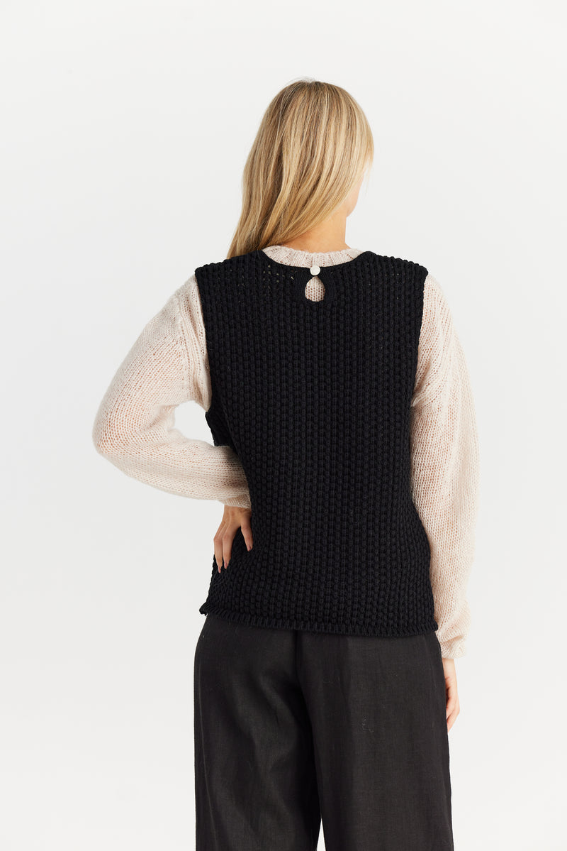 Maddison Vest - Black