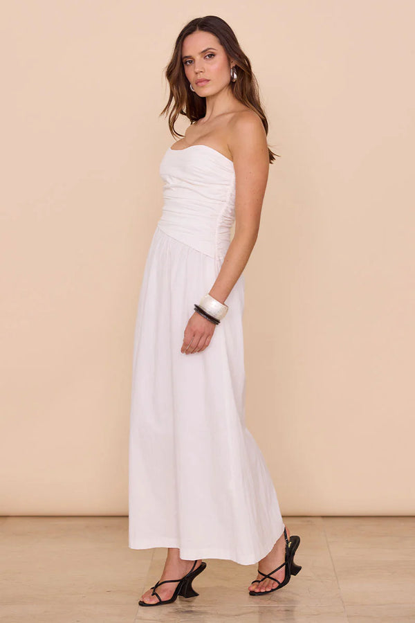 LYRIC MAXI DRESS - OFF WHITE