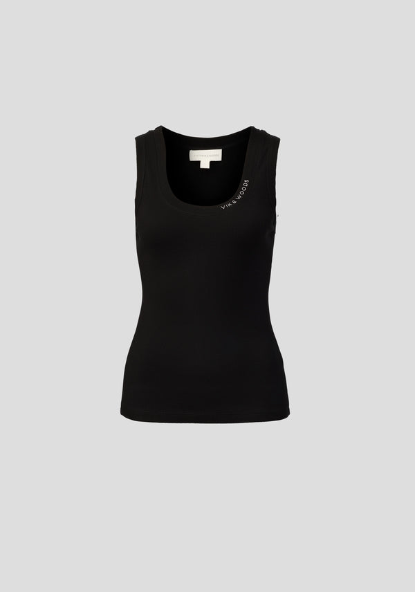 Vik & Woods Tank - Black