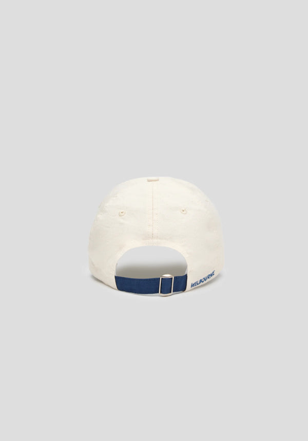 Woods Two Tone Cap - Ecru/Indigo