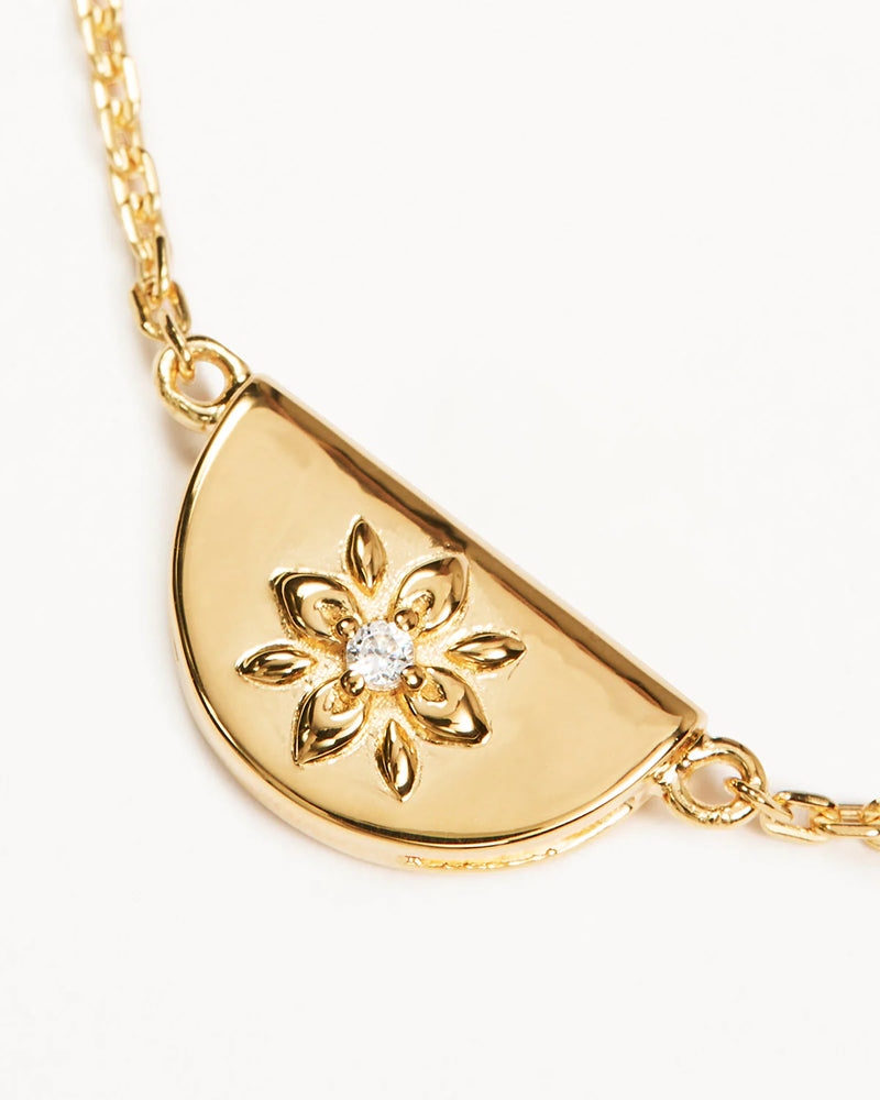 Lotus Bracelet -18k Gold Vermeil