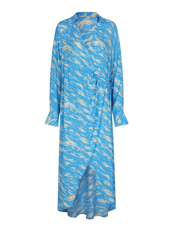 Corbett Printed Dress - Alaskn Blue