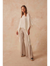 Brasile Novo Flare Pant Panna