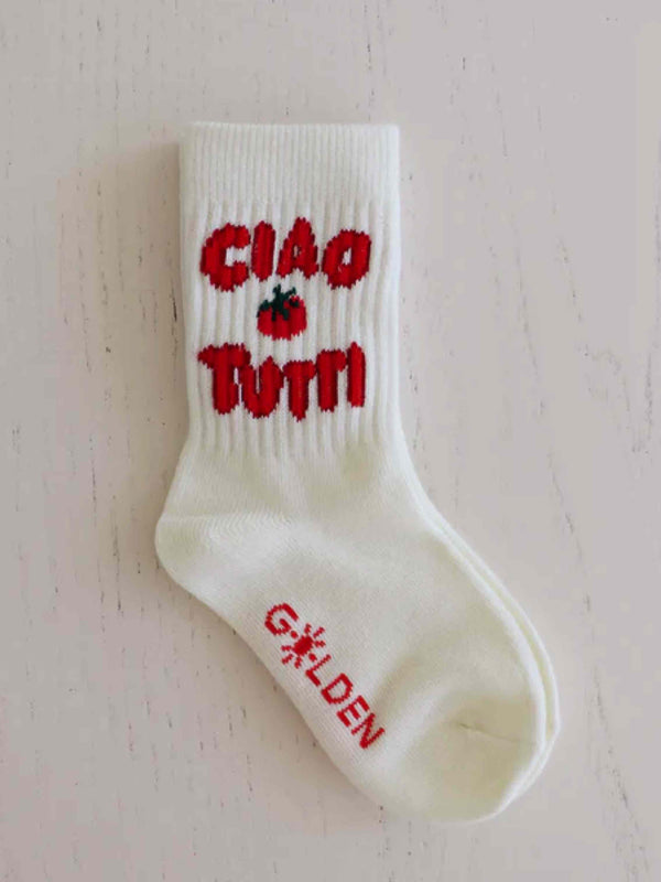 Ciao Tutti Socks Cream