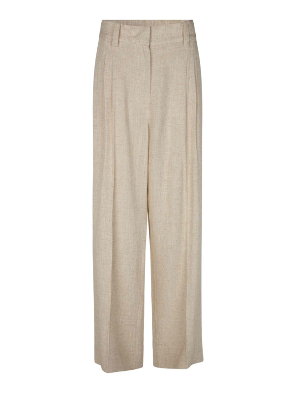 Lino Linen Pant - Vintage Khaki