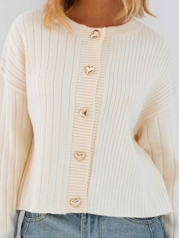 Chloe Cardigan - Cream