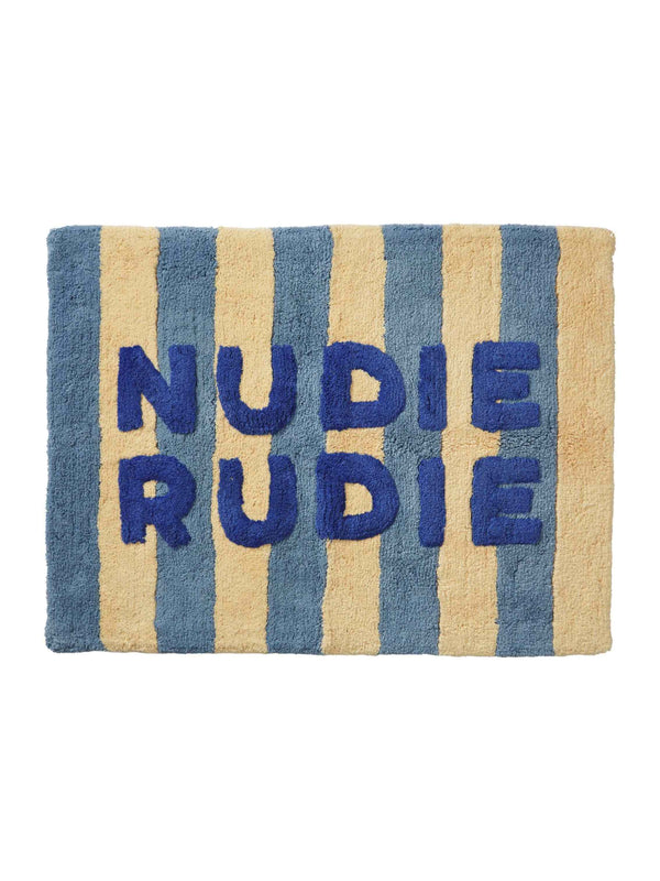 IRA NUDIE RUDIE BATH MAT - BLUE JEAN