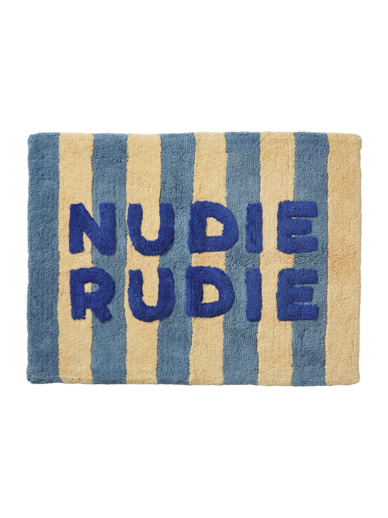 IRA NUDIE RUDIE BATH MAT - BLUE JEAN