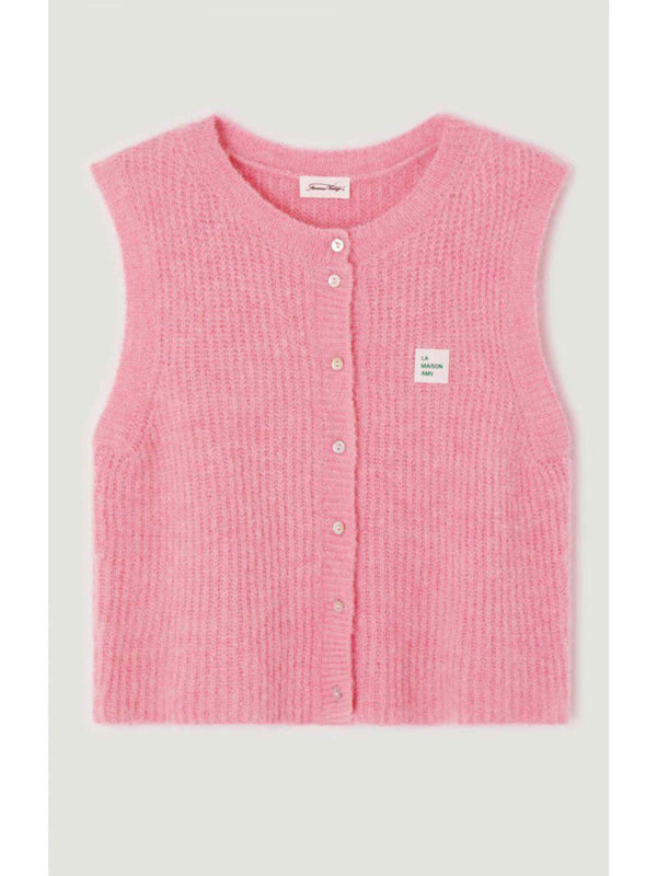 Cardigan East Vest - Orchid