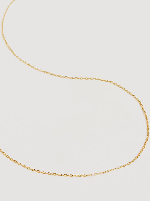 21" Signature Chain Necklace -  18k Gold Vermeil
