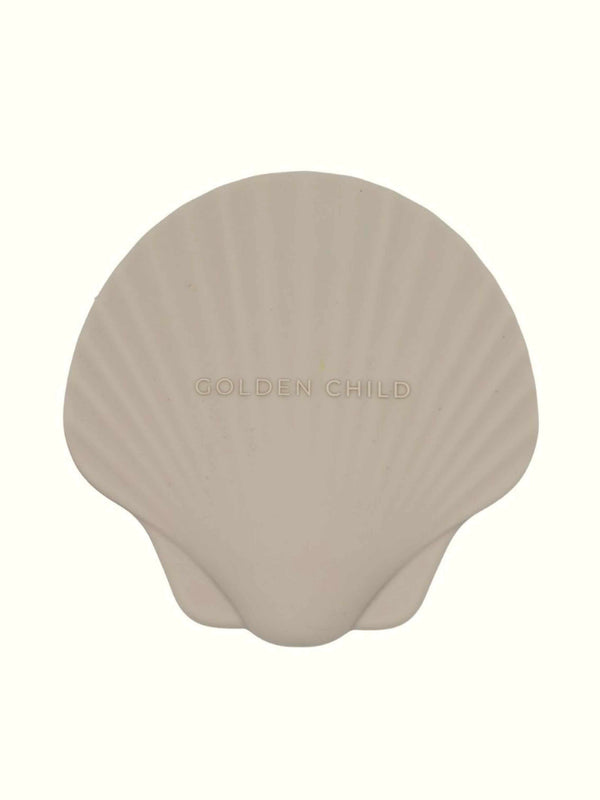 Shell Baby Teether - Sand