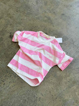 Stripe Tee - Candy Pink