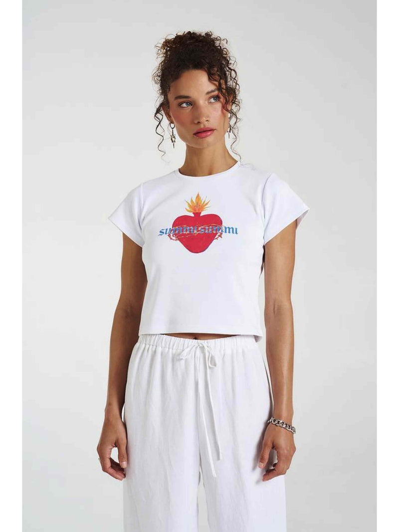 BABYDOLL TEE - SACRED HEART