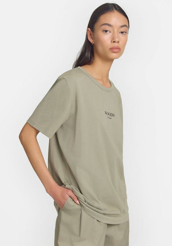 Woods Unisex Tee - OVERLAND GREEN