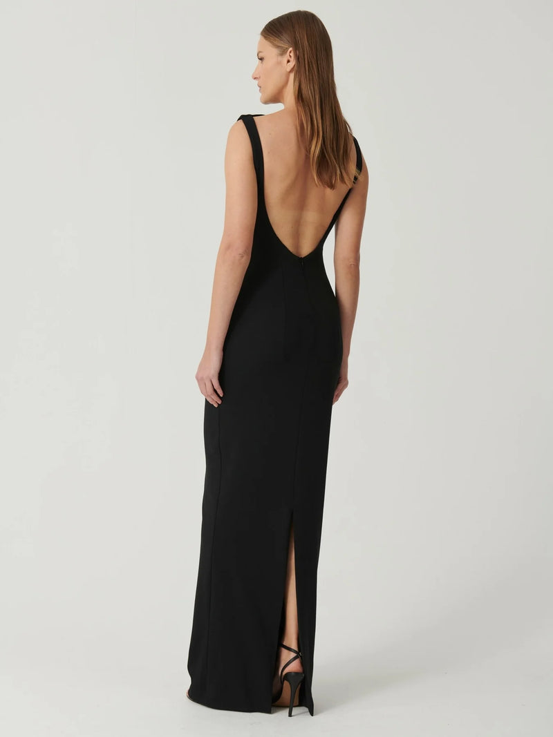 VERONA GOWN - BLACK