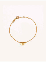 Lotus Bracelet -18k Gold Vermeil